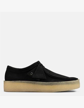Clarks Mens Wallabee Cup Boat Shoes - Black - Size: 8.5 42.5