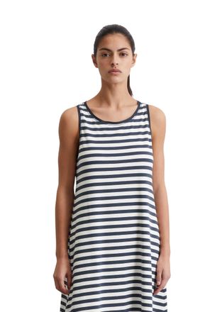 Marc O'Polo Jerseykleid MARC OPOLO, Damen, Gr. XL, N-Gr, bunt (multi), Jersey, Obermaterial: 48% Modal, 47% Baumwolle, 5% Elasthan, geringelt, ca. Mitte Wade, Run