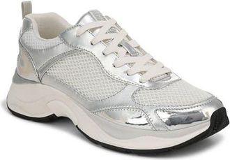 Naturalizer Zoie Sneaker in White/Silver at Nordstrom, Size 6.5