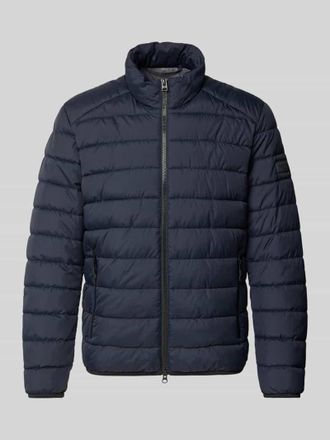 Marc O'Polo Steppjacke mit Label-Patch in Dunkelblau, Größe XXXL