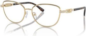 Michael Kors 55mm Cat Eye optical glasses in Gold at Nordstrom