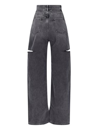 Maison Margiela Womens Jeans Black Cotton