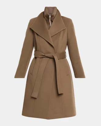Mackage Norita 2-In-1 Double Face Wool Coat
