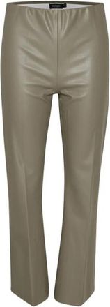 Soaked In Luxury Kickflare Broek in Brindle - Dames - Wijde Broeken - Groen - 2XL - Broeken