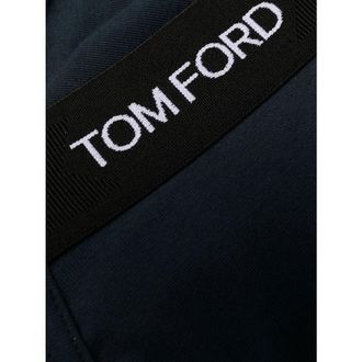 Tom Ford Stretch-Cotton Briefs - Blue