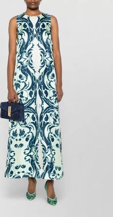 F.R.S. For Restless Sleepers silk sleeveless floral-print maxi dress