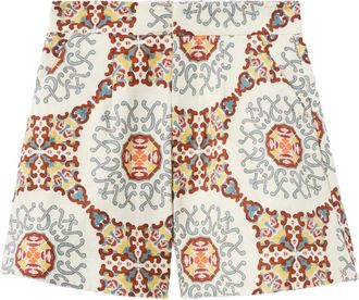 La DoubleJ Shorts Ballata con stampa - Toni neutri