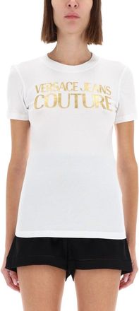 Versace Jeans Couture T-Shirt With Logo-Donna