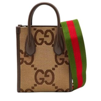 Gucci Pre-owned Mini Bags, female, Brown, Size: ONE SIZE Pre-owned Mini Vertical Tote