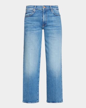 Mother Mid-Rise Tunnel Jeans