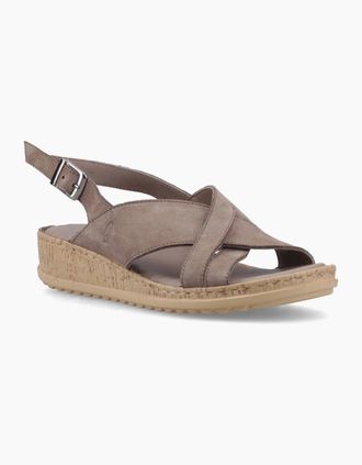 Hush Puppies Womens Elena Womens Wedge Sandals - Brown - Size: 7