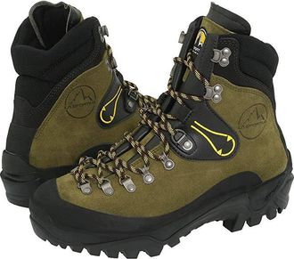 La Sportiva Karakorum Mens Hiking Boots Green : EU 43.5 (US Mens 10.5) D - Medium, Leather