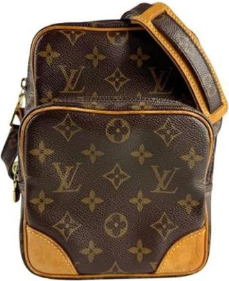 Louis Vuitton Pre-owned Cross Body Bags, female, Brown, Size: ONE SIZE Pre-owned Canvas louis-vuitton-bags