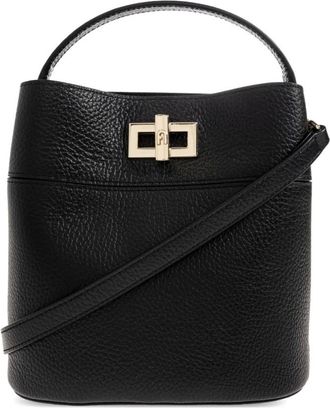 Furla Amelia Mini Bucket Bag - - Bags - Donna - Nero - ONE SIZE