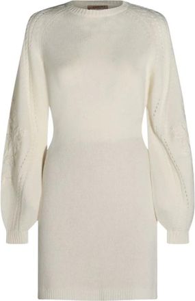 Twinset Donna, Abiti, Bianco, XS, new