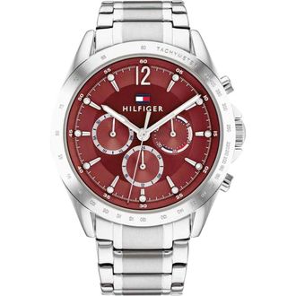Tommy Hilfiger Kenzie WoMens Silver Watch 1782559 Stainless Steel - One Size