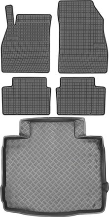 OEM Juego De Alfombrillas De Goma Para Coche Y Alfombrilla Para Maletero Para Opel Insignia A Sed&aacute;n (2008-2013)