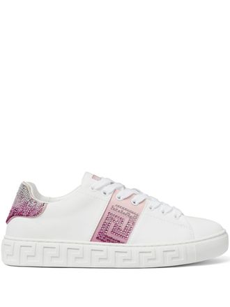 Versace Front Lace-Up Sneakers