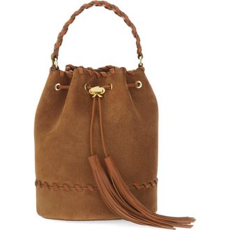 Gianvito Rossi Sienna Zaira Crossbody Bag in Light Brown Suede at Nordstrom