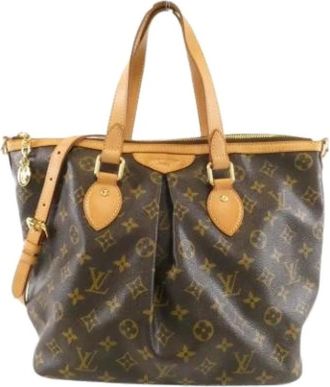 Louis Vuitton Pre-owned Handbags, female, Brown, Size: ONE SIZE Pre-owned Canvas Handbag