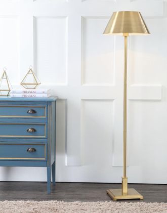 Jonathan Y Designs Roxy 60 Metal LED Floor Lamp