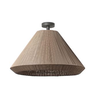 Faro Barcelona Saigon Out T70 M Colgante Fija Crema