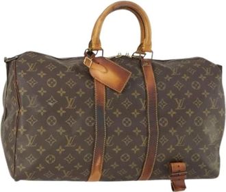 Louis Vuitton Pre-owned Weekendtas - Dames - Vintage Weekendtas - Bruin - ONE Size - Vintage