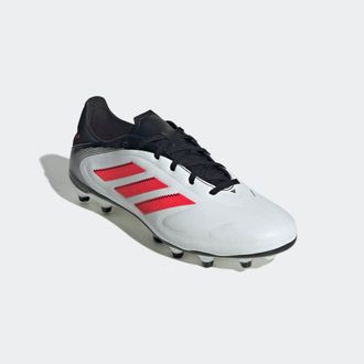 adidas Fussballschuh ADIDAS PERFORMANCE COPA PURE 3 LEAGUE FG/MG, Damen, Gr. 42,5, weiss (cloud wei&szlig;, lucid rot, core schwarz), Synthetik, Schuhe Fussballsch
