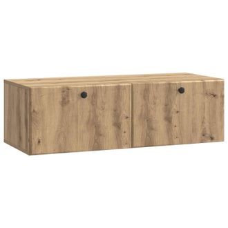 vidaXL Mueble De Tv De Pared 98 X 41 X 30 Cm Roble Artesanal Vidaxl