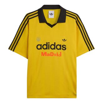 adidas x Bad Bunny DtMF Tour Merch Madrid Relaxed T-Shirt Yellow LH0437