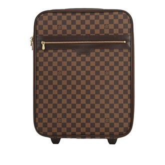 Louis Vuitton Coated Canvas Damier Ebene Pegase 45