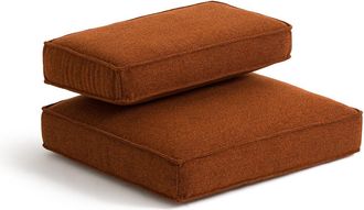 AM.PM Kussens in geweven m&ecirc;lee polyester voor fauteuil Dilma