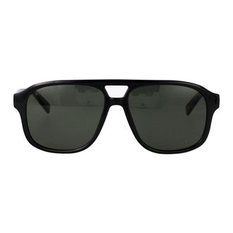 Gucci Stylish Mens Sunglasses - male - Gucci - Sunglasses - Black - 57 MM - Accessories