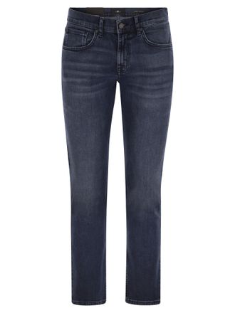 7 For All Mankind Slimmy Tapered Skinny Medium Waisted Jeans