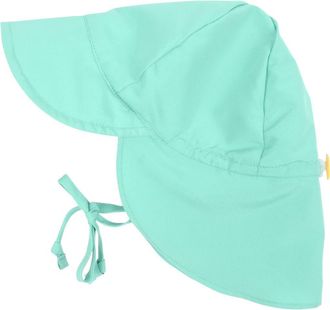Leveret Flap Swim Hat, UPF 50+ Sun Protection in Aqua at Nordstrom, Size 9-12 M