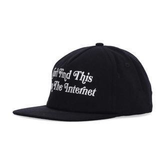 Market Zwarte Platte Klep Pet Snapback Stijl - Heren - Petten - Zwart - ONE Size - Katoen - Accessoires