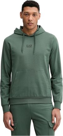 Emporio Armani Sudadera con capucha - Sweatshirts & Hoodies - Hombre - Verde - M