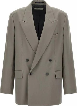 Dries Van Noten Hombre, Chaquetas, Gris, Talla: M