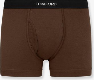 Tom Ford Boxer Brief in cotone stretch - TOM FORD - gender_Man