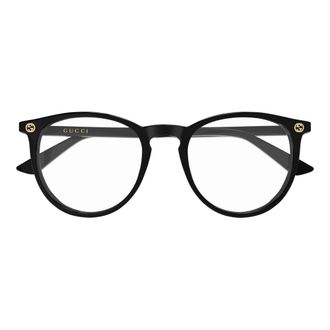 Gucci Gg 0027O Optisch Montuur - unisex - Brillen - Zwart - 52 MM - Accessoires