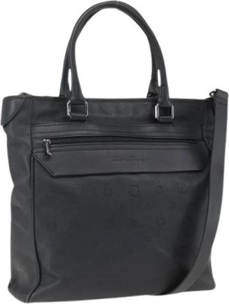 Ferragamo Pre-owned Tote Bags, female, Black, Size: ONE SIZE Pre-owned Tote Bag