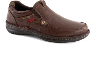 Andrea Men Leather LOAFER Dark
