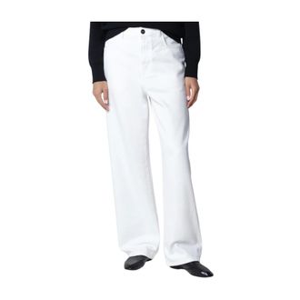 R&oacute;he Jeans, Dames, Wit, 2Xs, Straight Jeans