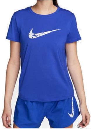Nike (WMNS) Nike One Swoosh Dri-FIT Short-Sleeve Running Top Hyper Royal FN2619-405