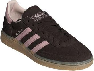 adidas Handball Spezial Sneaker in Coffee/Sandy Pink/Gum 3 at Nordstrom, Size 10.5