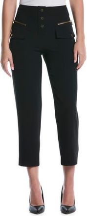 Shelli Segal Tapered Cargo Pants in Black at Nordstrom Rack, Size 10
