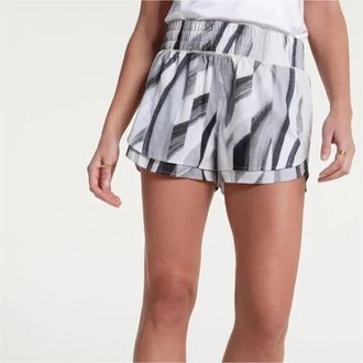 Calia Italia Calia Step Up Shorts Womens White Smocked Elastic Waist Performance UPS1093