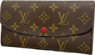 Louis Vuitton Brown Rouge Long Wallet (Bi-Fold) (Pre-Owned)