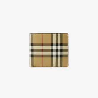 Burberry Check Bifold Wallet
