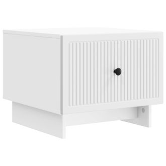 vidaXL Mesa De Caf&eacute; Con Caj&oacute;n 49 X 50 X 40 Cm Madera De Ingenier&iacute;a Vidaxl
